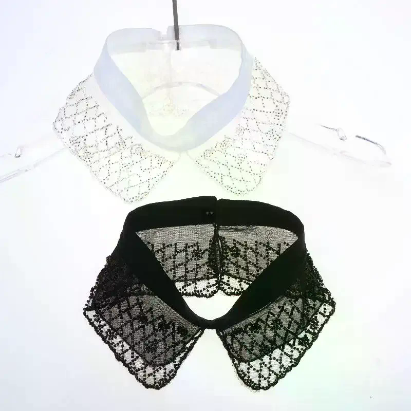 Women'S Formal Wear Accessories - Halfoverhemd voor dames, afneembare kanten kraag,