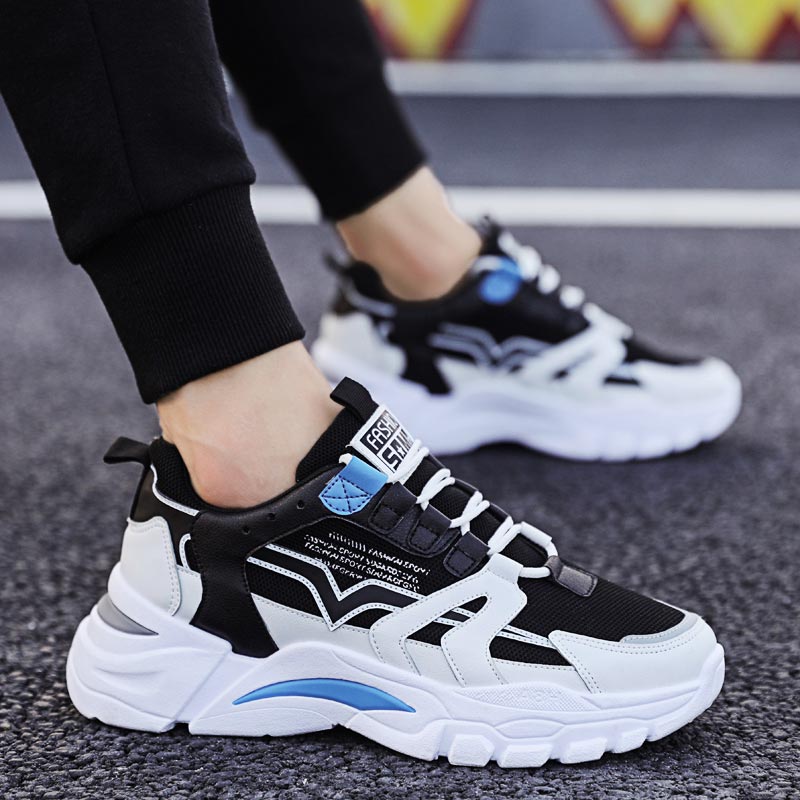 Women Formal Wear Online - Big Size Chunky Hoogte Man Sneakers