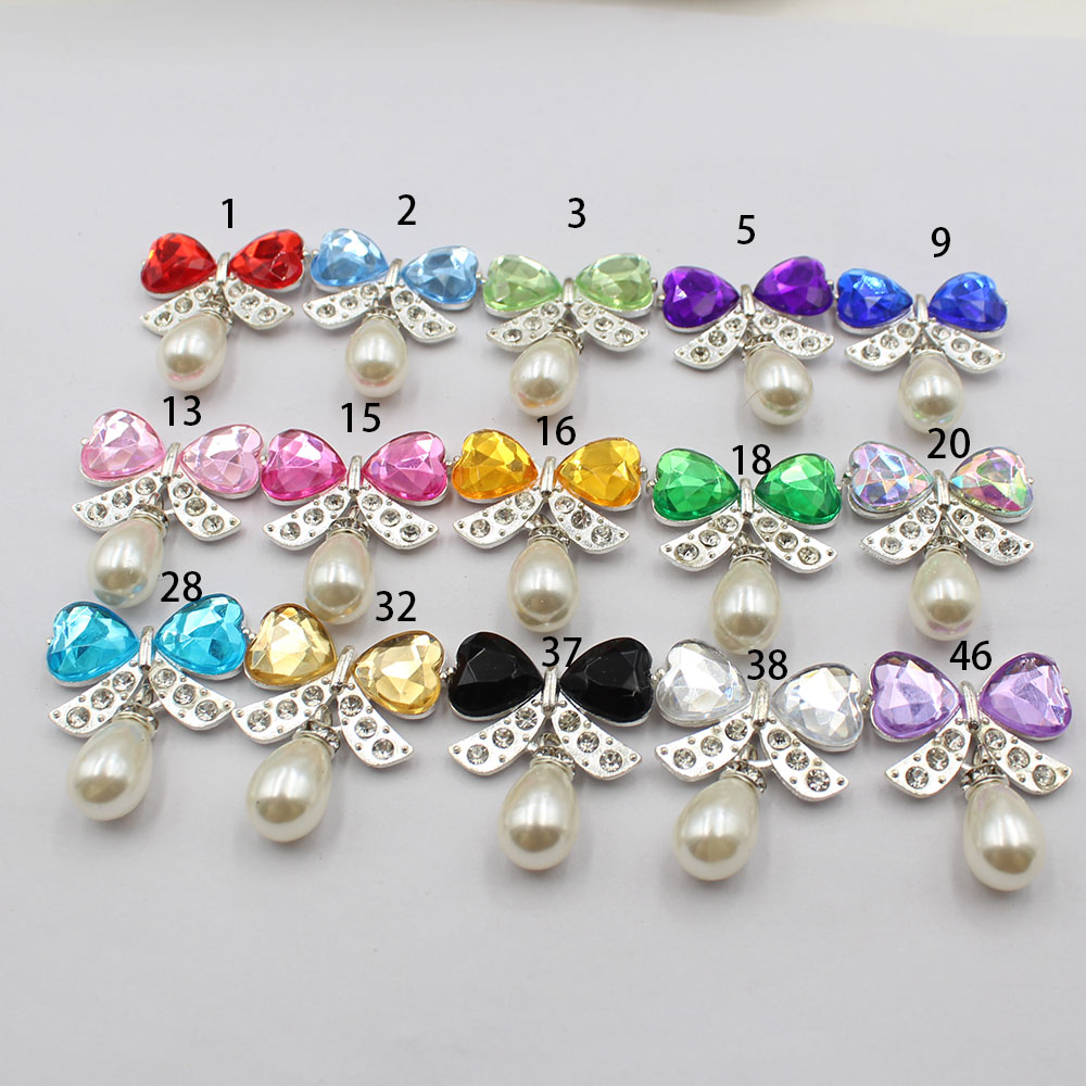Pearl Earring Stud - Directe verkoop van 5 stuks/set zilverlegering