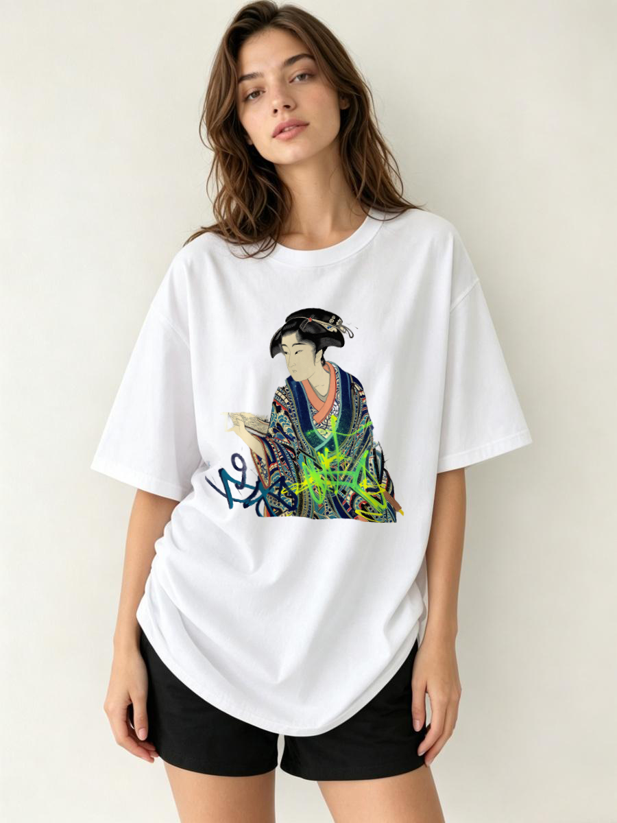 Women'S Formal Traditional Wear - T-shirts voor vrouwen Runenpatroon Noorse Viking
