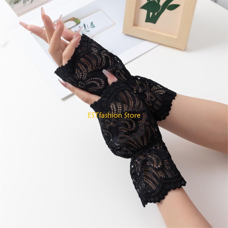 Women'S Formal Wear Accessories - Y5GC Kant Afneembare mouwen Manchet Gelaagde