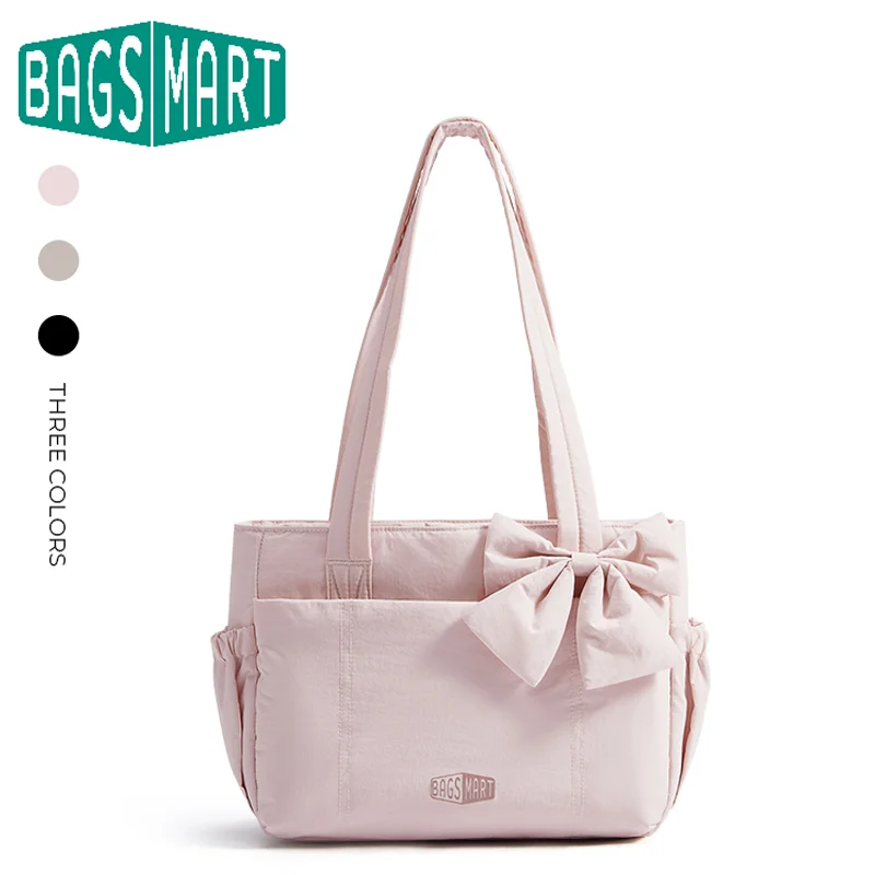 Shoulder Bag Structured - BAGSMART Tote Bag Universiteit gewatteerde schoudertas