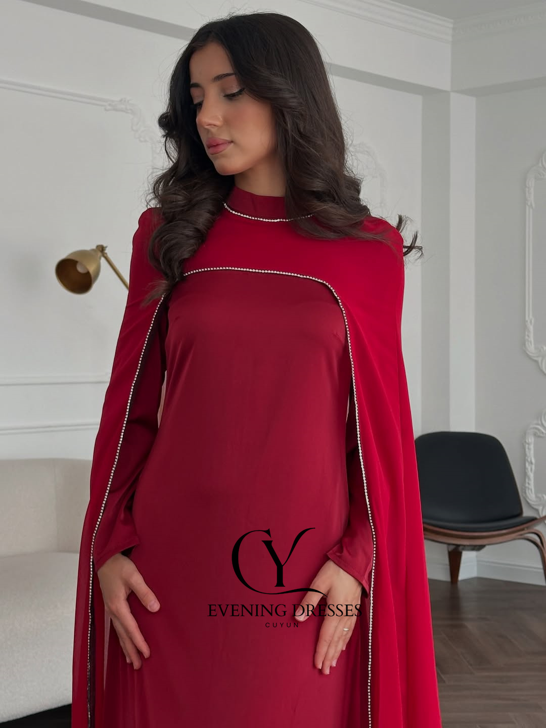 CUYUN Rode Saudi Vrouwen Avond - Women Formal Wear Dubai recensie en prijs