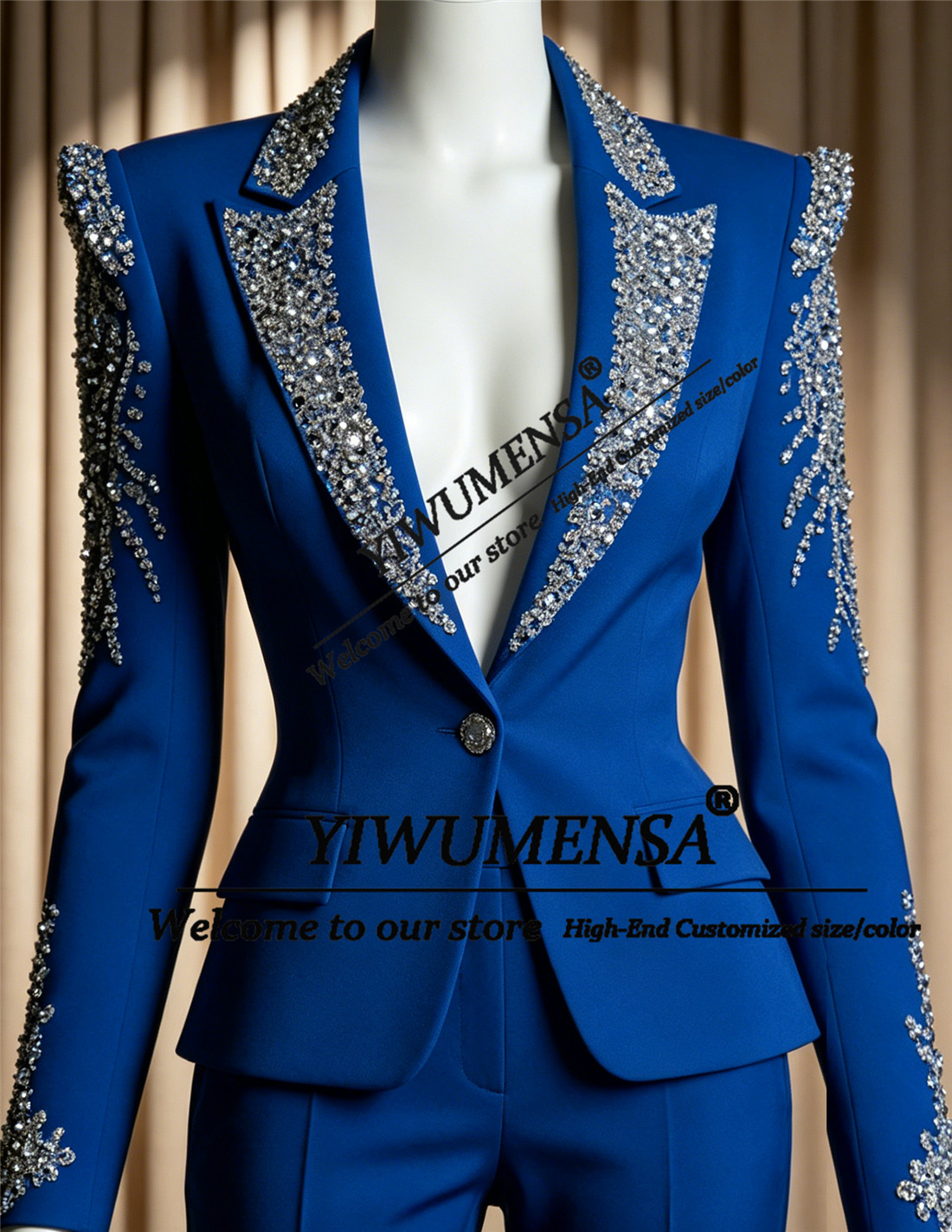 Luxe Damespakken 2-delige sets - Women'S Formal Wear Tuxedo recensie en prijs