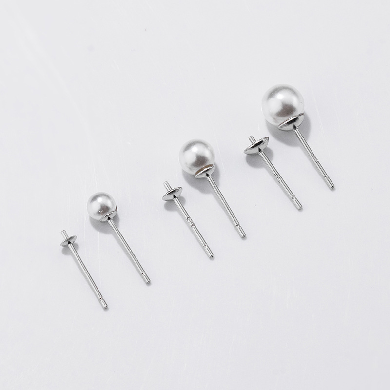 S925 Sterling Zilveren Oorbell - Pearl Earring Stud recensie en prijs