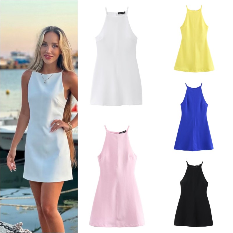 Interlock halterjurk ETJ 2025  - Women Formal Wear Zara recensie en prijs