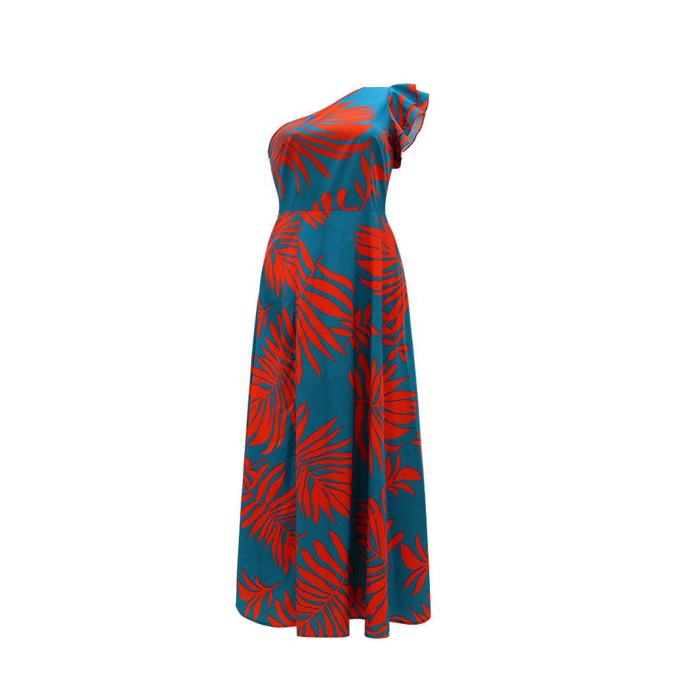 Maxi-jurk met één schouder en  - Women Formal Wear Zara recensie en prijs