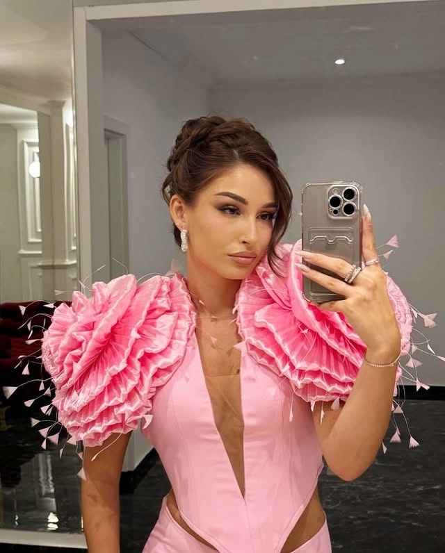 Roze tweedelige gala jurken me - Women Formal Wear Online recensie en prijs
