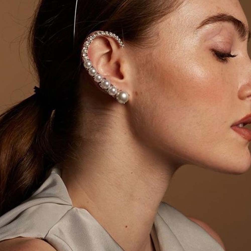 Stonefans Parel Oor Clips Zond - Pearl Earring Stud recensie en prijs