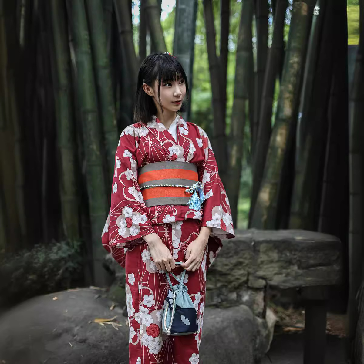 Rode Japanse Yukata Kimono Vro - Women'S Formal Traditional Wear recensie en prijs