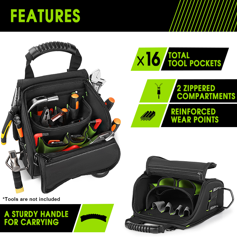 JAKAH Professionele gereedscha - Shoulder Bag Structured recensie en prijs