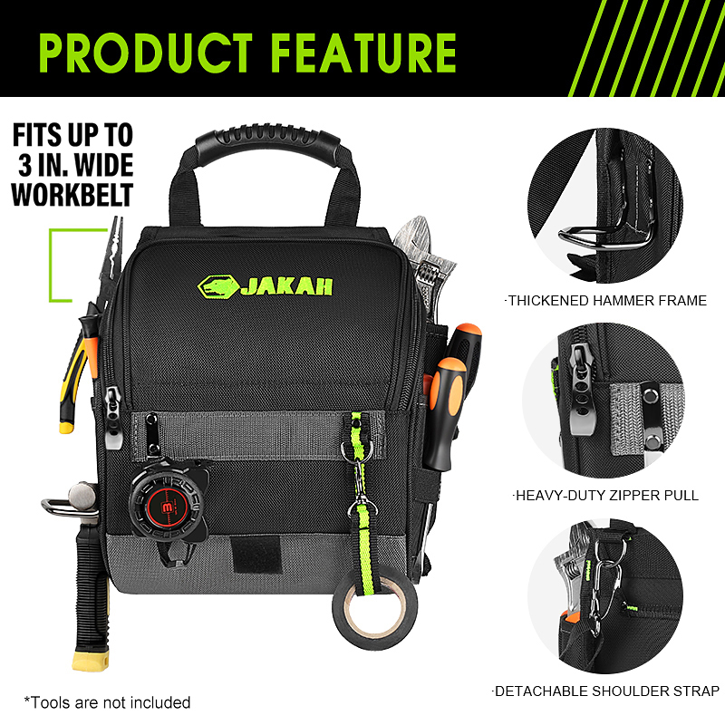 JAKAH Professionele gereedscha - Shoulder Bag Structured recensie en prijs