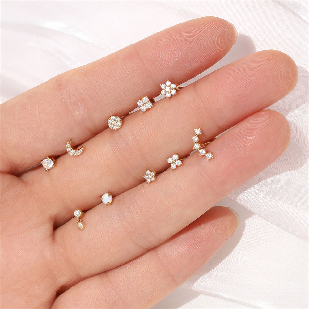 Aide Diy Zirkoon Parel Oorbel  - Pearl Earring Stud recensie en prijs