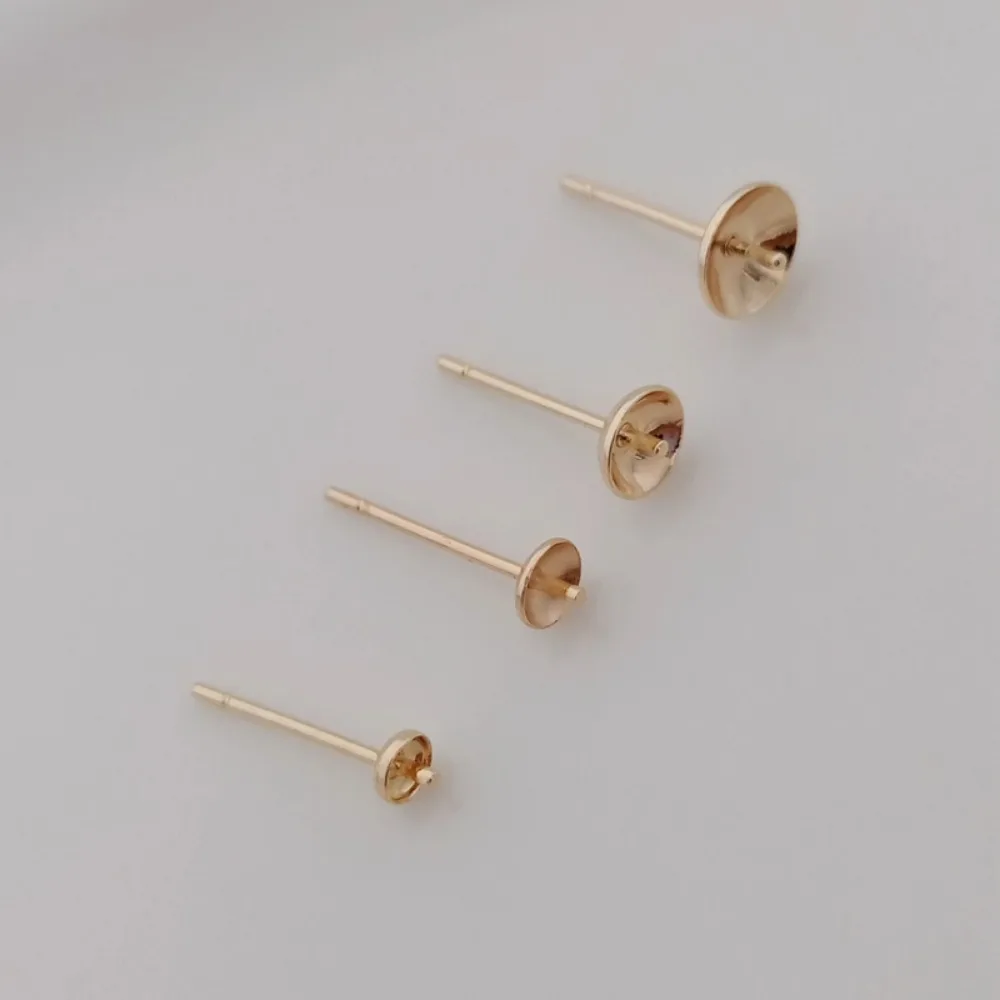 14K vergulde kralenaccessoires - Pearl Earring Stud recensie en prijs