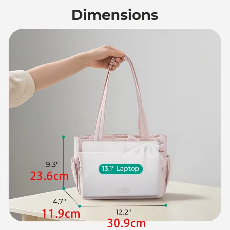 BAGSMART Tote Bag Universiteit - Shoulder Bag Structured recensie en prijs