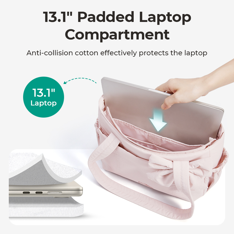 BAGSMART Tote Bag Universiteit - Shoulder Bag Structured recensie en prijs