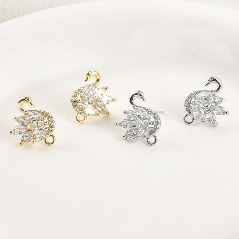 14k gegalvaniseerd echt goud k - Pearl Earring Stud recensie en prijs