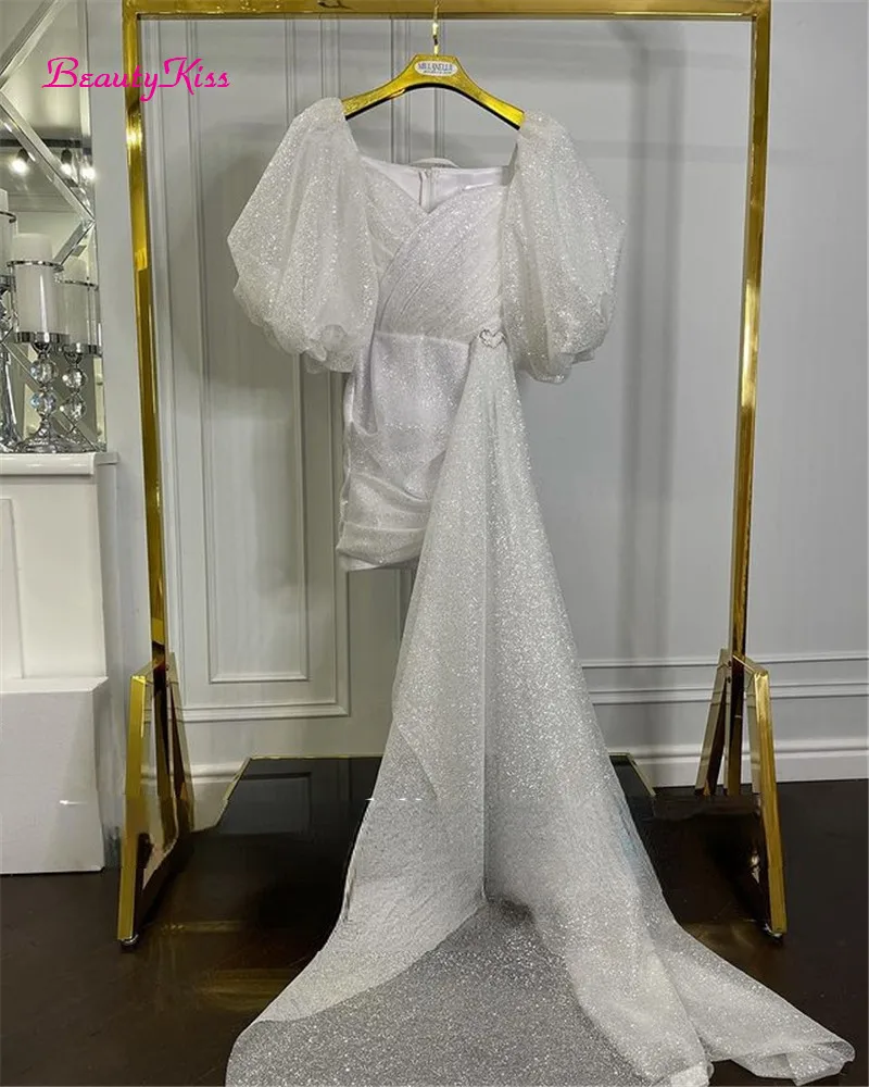 Shimmer Korte Trouwjurk Pofmou - Women Formal Wear Dubai recensie en prijs